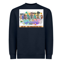 Navy asdfas Heavyweight Sweatshirt - CowhideDigitalArt