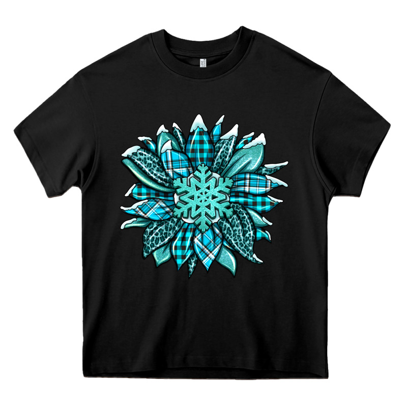 Winter Sunflower Heavy Core Tee by Jasminsmagicworld | Teevron