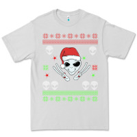 Dove Grey alien ugly christmas Premium Tee - Bettercallsaul