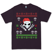 Plum alien ugly christmas Premium Tee - Bettercallsaul