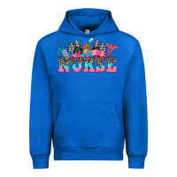 Cobalt nurse with race and  equipment Urban Hoodie - AdoDesignShop