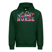 Forest Green nurse with race and  equipment Urban Hoodie - AdoDesignShop