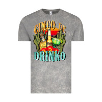 Cloud Rock cinco de drinko cinco de mayo Vintage Tee - CowGirlArtShop