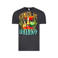 Vintage Black cinco de drinko cinco de mayo Vintage Tee - CowGirlArtShop