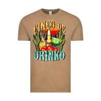 Vintage Coffee cinco de drinko cinco de mayo Vintage Tee - CowGirlArtShop