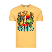 Vintage Mustard cinco de drinko cinco de mayo Vintage Tee - CowGirlArtShop