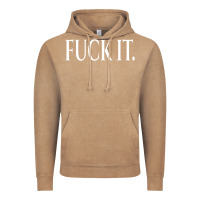 Vintage Coffee F It Period Dot Vintage Hoodie - trangStudio