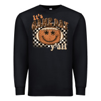 It's Game Day Y'all Football Smiley Face Premium Sweatshirt | Teevron