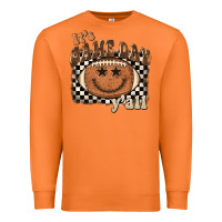 Carrot it's game day y'all football smiley face Premium Sweatshirt - BarkalooDesign
