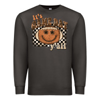 Smoke it's game day y'all football smiley face Premium Sweatshirt - BarkalooDesign