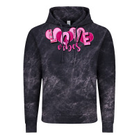 Cloud Black Love vibes Valentine's Day Vintage Hoodie - HowdyJamesFarm