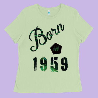 Born In 1959 Ladies Tee Designed By Bettercallsaul