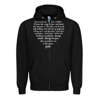 Black Love is patient Love is Kind 1 Corinthians 1348 Zipper Hoodie - trangStudio