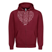 Burgundy Love is patient Love is Kind 1 Corinthians 1348 Zipper Hoodie - trangStudio