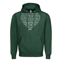 Sports Green Love is patient Love is Kind 1 Corinthians 1348 Zipper Hoodie - trangStudio
