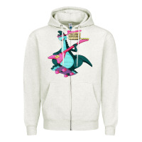 Oatmeal Heather Denver rock Denver The Last Dinosaur Classic Essential for a gift Zipper Hoodie - trangStudio