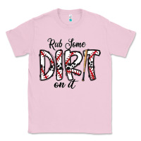 Bubblegum Pink rub somedirt on it baseball Classic Tee - CowhideDigitalArt