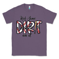 Lavender rub somedirt on it baseball Classic Tee - CowhideDigitalArt