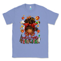 Colony Blue santas favorite principal afro messy bun Classic Tee - texasbilliewilder