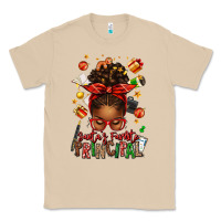 Mushroom santas favorite principal afro messy bun Classic Tee - texasbilliewilder