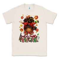 Natural santas favorite principal afro messy bun Classic Tee - texasbilliewilder