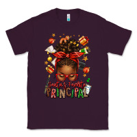 Plum santas favorite principal afro messy bun Classic Tee - texasbilliewilder