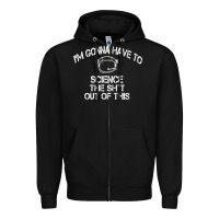 Black The Martian Im Gonna Have To Science The Sht Out Of This GIFT Zipper Hoodie - trangStudio