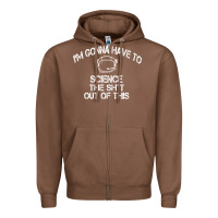 Chestnut The Martian Im Gonna Have To Science The Sht Out Of This GIFT Zipper Hoodie - trangStudio