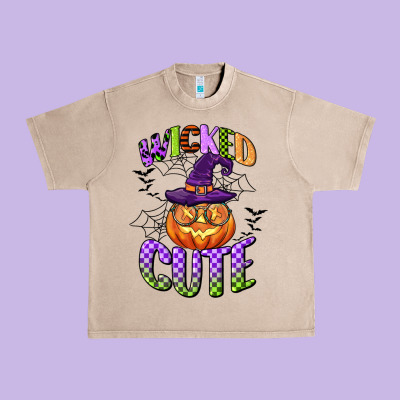 Wicked Cute Urban Heavy Tee Designed By Cowgirlartshop