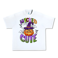 White wicked cute Urban Heavy Tee - CowGirlArtShop