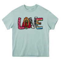 Arona our lady of guadalupe love Heavy Core Tee - Jasminsmagicworld