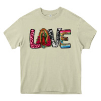 Mossy our lady of guadalupe love Heavy Core Tee - Jasminsmagicworld