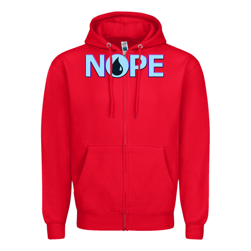 Nope  Blue Magic  Island Mana Symbol Zipper Hoodie by trangStudio | Teevron