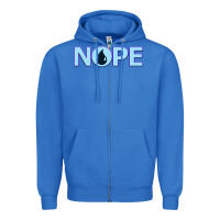 True Royal NOPE  Blue Magic  Island Mana Symbol Zipper Hoodie - trangStudio