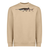 Mushroom Paddlefish Illustrations, Heavyweight Sweatshirt - LillyAllenDesigns