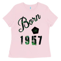 Bubblegum Pink Born In 1957 Ladies Tee - Bettercallsaul