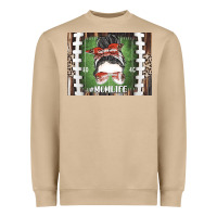 Mushroom American Football Mom life Heavyweight Sweatshirt - CowhideDigitalArt