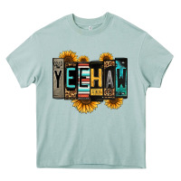 Arona yeehaw license plate letters Heavy Core Tee - Jasminsmagicworld