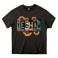 Asphalt yeehaw license plate letters Heavy Core Tee - Jasminsmagicworld