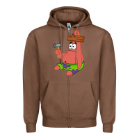 Chestnut patrick the star gift Zipper Hoodie - trangStudio