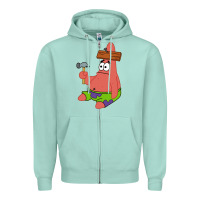 Seafoam patrick the star gift Zipper Hoodie - trangStudio