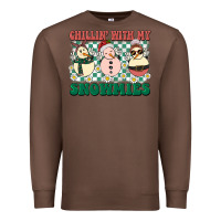 Chestnut Chillin with my Snowmies Premium Sweatshirt - BarkalooDesign