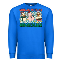 True Royal Chillin with my Snowmies Premium Sweatshirt - BarkalooDesign