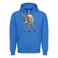 True Royal reindeer fawn deer Zipper Hoodie - LillyAllenDesigns