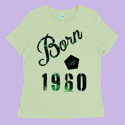 Born In 1960 Ladies Tee Designed By Bettercallsaul