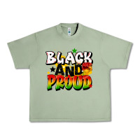 Oil Green black and proud Urban Heavy Tee - CowGirlArtShop