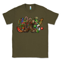 Army Green Army Christmas Joy Classic Tee - NancyCooperArtShop