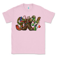 Bubblegum Pink Army Christmas Joy Classic Tee - NancyCooperArtShop