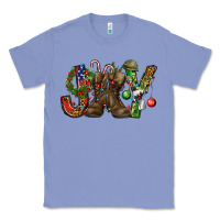 Colony Blue Army Christmas Joy Classic Tee - NancyCooperArtShop