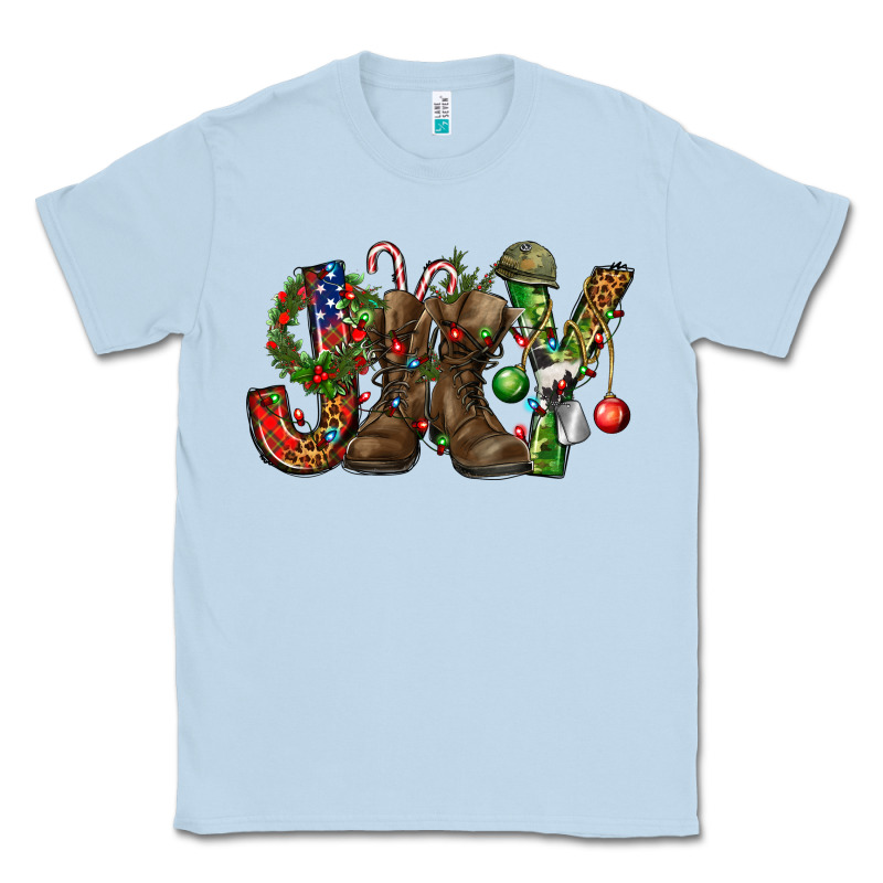 Army Christmas Joy Classic Tee by NancyCooperArtShop | Teevron
